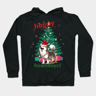 Happy Husky Howlidays! Hoodie